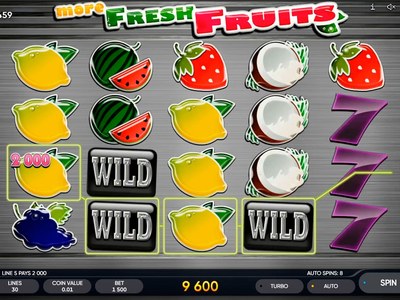 Видеослот More Fresh Fruits — демо и на деньги