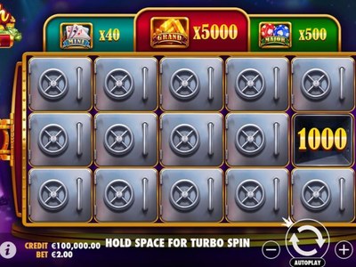 Игровой аппарат Cash Box от Pragmatic Play